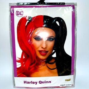 Harley Quinn/NEW/Costume Wig/Red & Black